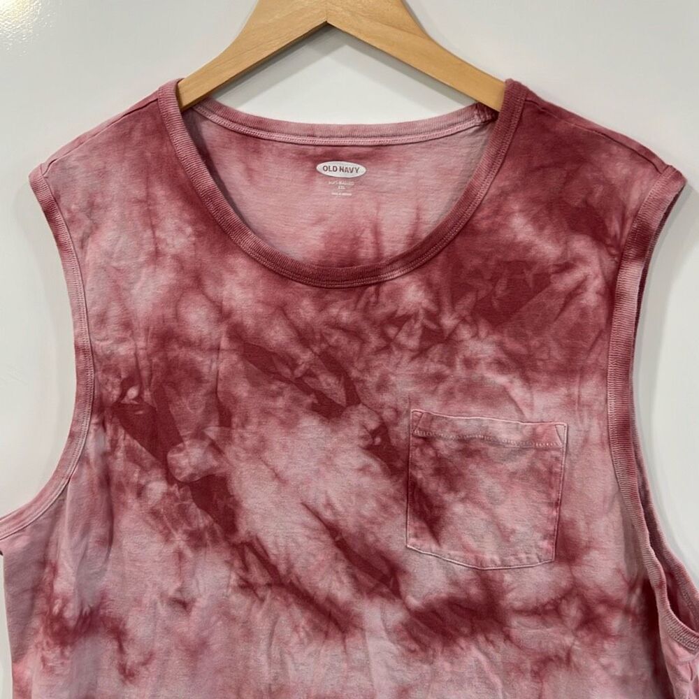 Old navy soft washed xxl Tie-dye casual tank - Picture 3 of 6